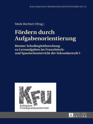 cover image of Fördern durch Aufgabenorientierung